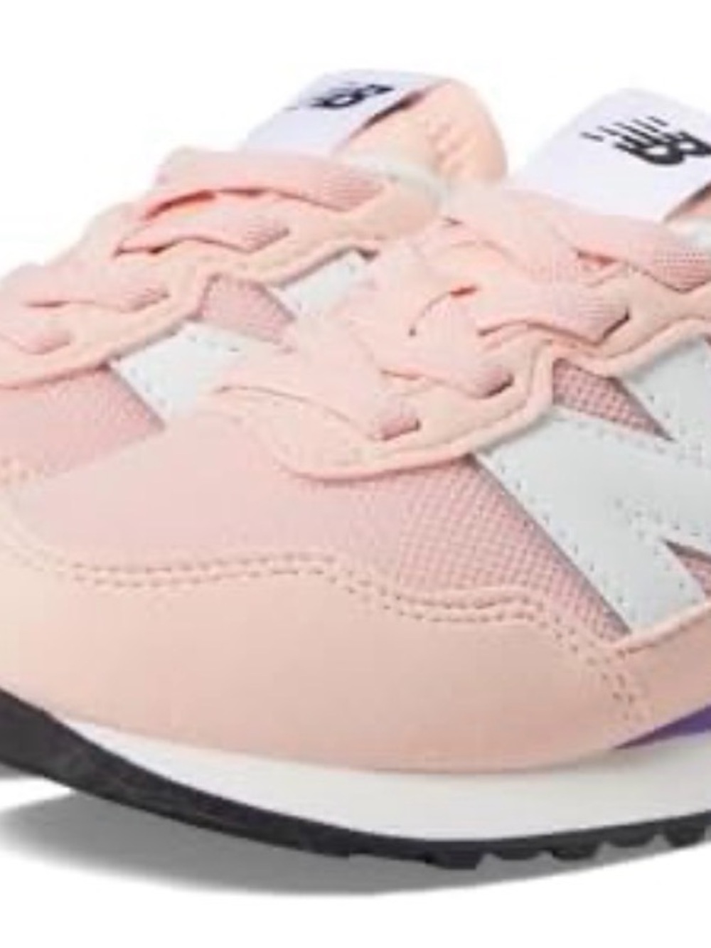 New Balance Toddlers' 237 Sneaker Pink Mesh Casual Sneakers Size 6 - Picture 2 of 11